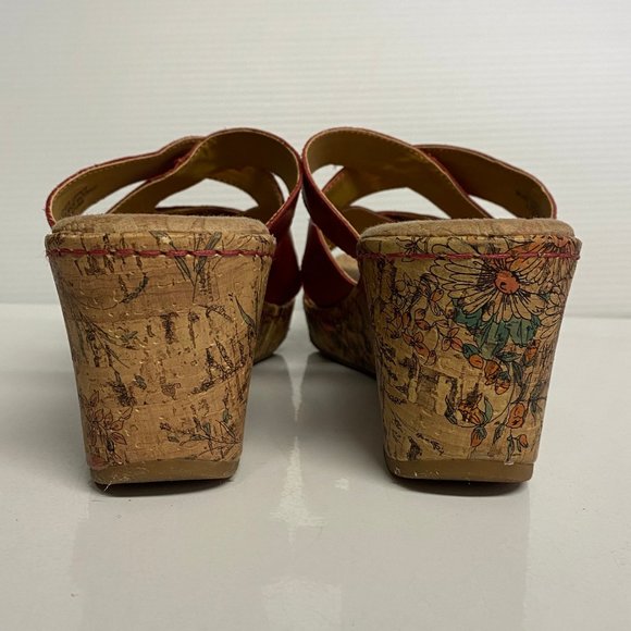 Born Concepts Ciata Red Platform Sandals - Picture 3 of 9